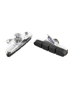 Brake Shoes 52mm Bolt-On Black/Silver.